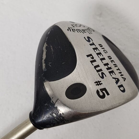 Callaway Big Bertha Steelhead Plus 5-Wood Graphite Ladies-Flex RH 41.5" "Fair" - Picture 7 of 16